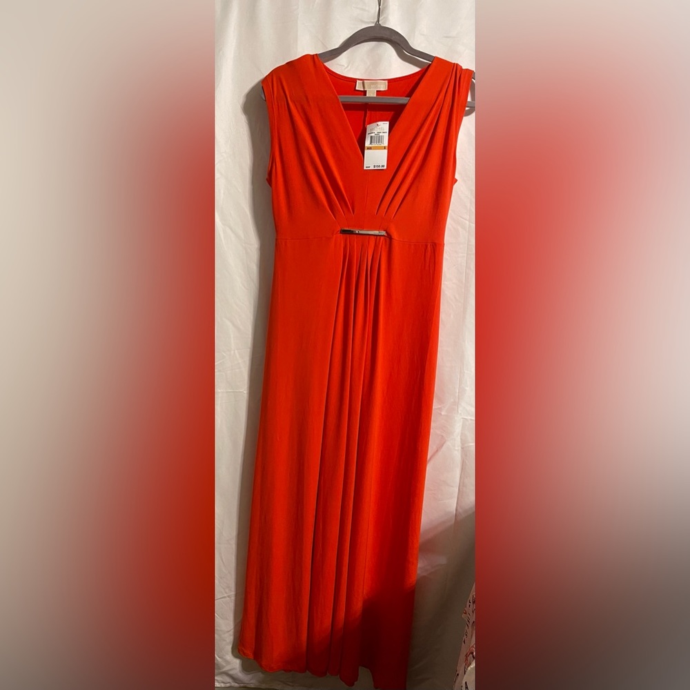 Michael Kors/ New Orange Maxi Dress